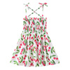 Summer summer clothing, top with cups, sleevless dress, cute beach dress for leisure for princess