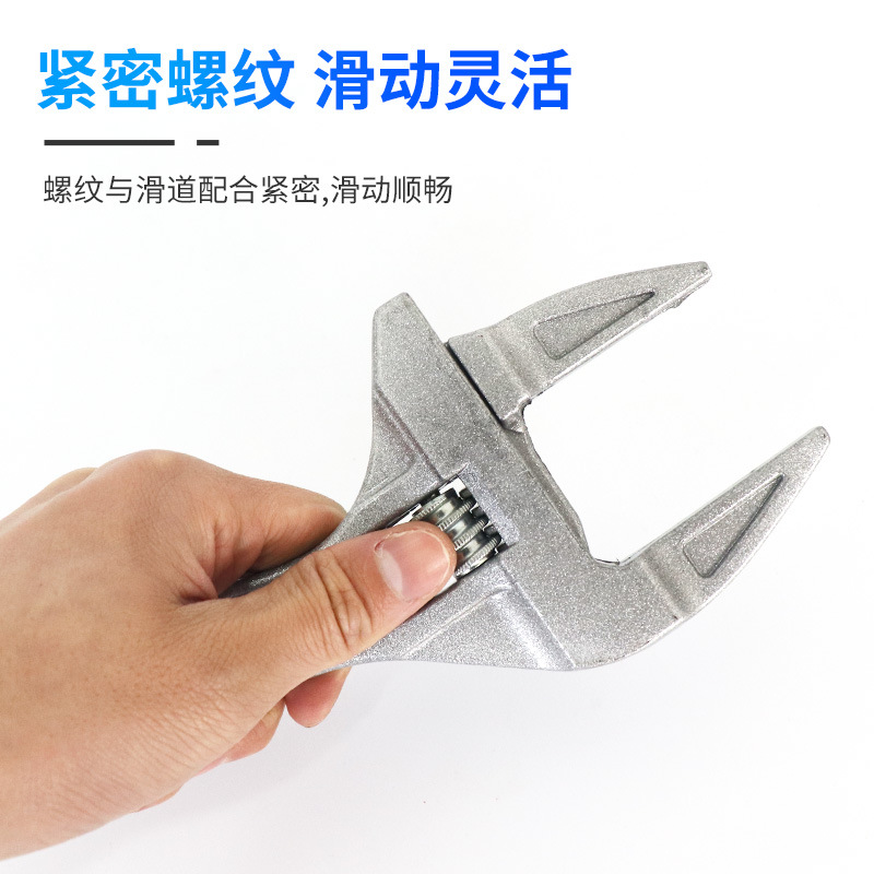 Venta al por mayor llave de baño llave de gran apertura mango corto móvil hogar tubo de agua abrazadera plomería mango multifuncional tablero