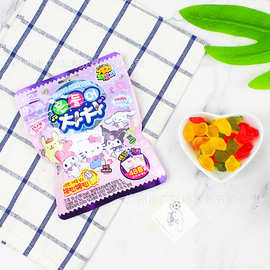 韩国进口西洲seoju水果软糖sanrio三丽鸥联名零食糖果儿童含贴纸