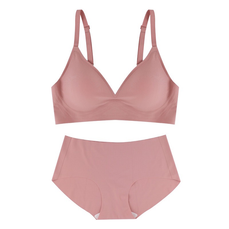 Popular Corea del Sur sin costura pecho-expansión de la ropa interior de las mujeres pequeño pecho grande empuje hacia arriba cintura adelgazamiento espalda jelly traje de sujetador