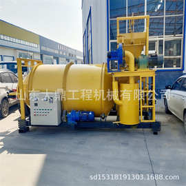 小型沥青拌混合搅拌机配置表牵引式沥青拌合站图片济宁厂家配置