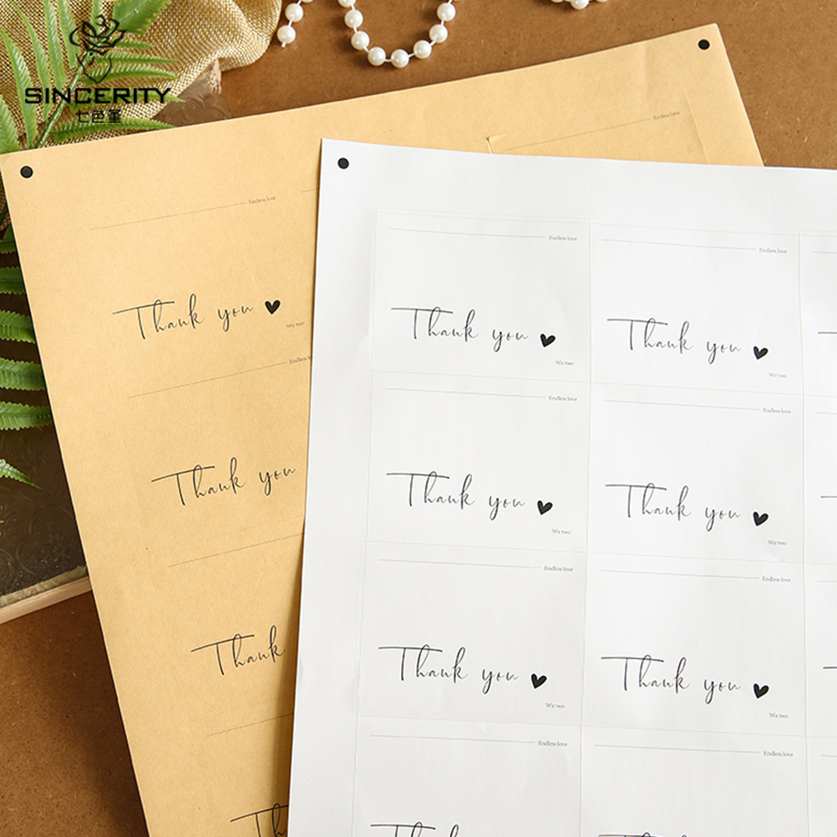 Pegatinas simples de pensamiento de siete colores, pegatinas de embalaje de ramo, papel de embalaje de flores, floristería de bricolaje, floristería de materiales, floristería