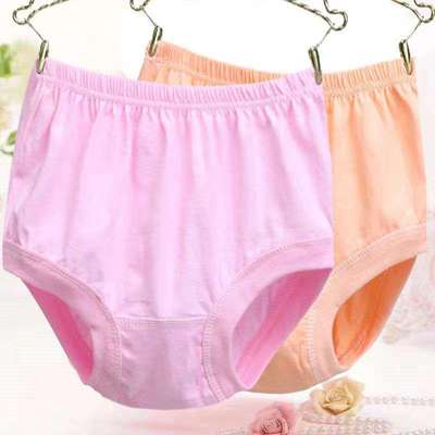 Middle and old age pure cotton Paige Underwear mom Underwear Aged Paige Large comfortable Ventilation Cotton Underwear