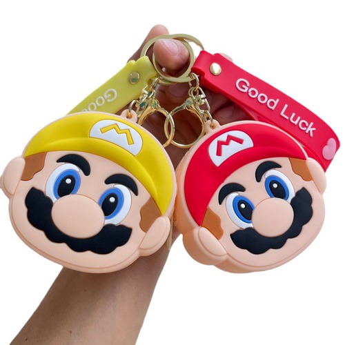 Hobbyist Cartoon Cute Zero Wallet Silicone Small Wallet Sanrio Keychain Car Ornament Small Gift Wholesale