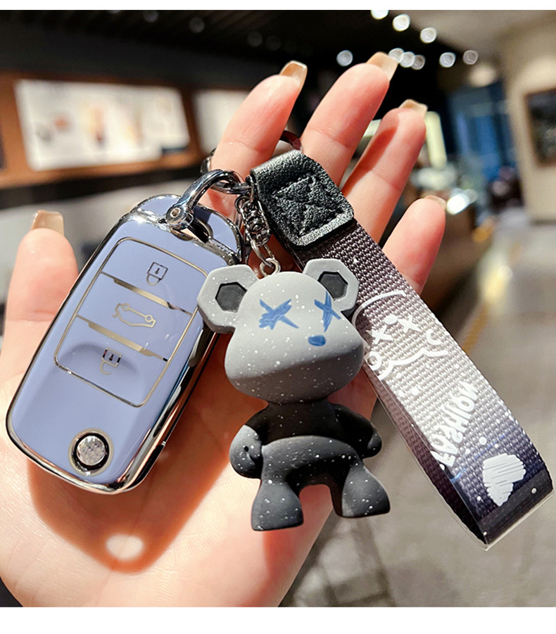 Suitable for Changan Lumin Key Case, Benben E-Star, Yuexiang V7/V3, Nuoyun Corn, Cs15, Eado Dt Key Cover