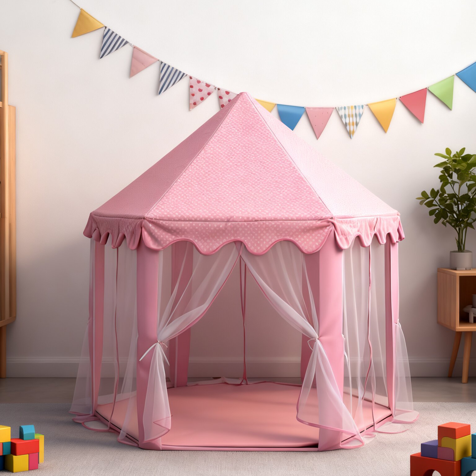 Procesamiento personalizado tienda de campaña para niños princesa castillo secreto casa de juegos bebé cama interior portátil pequeña tienda de campaña