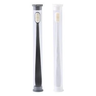 Japanese micro nano men's and women's family wear couple's toothbrush velvet soft fur ultra-fine super soft ten thousand hair toothbrush