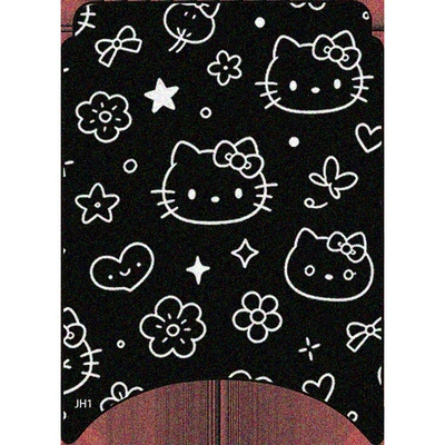 foot mats, Electric vehicle foot mat - butterfly-hello-kitty