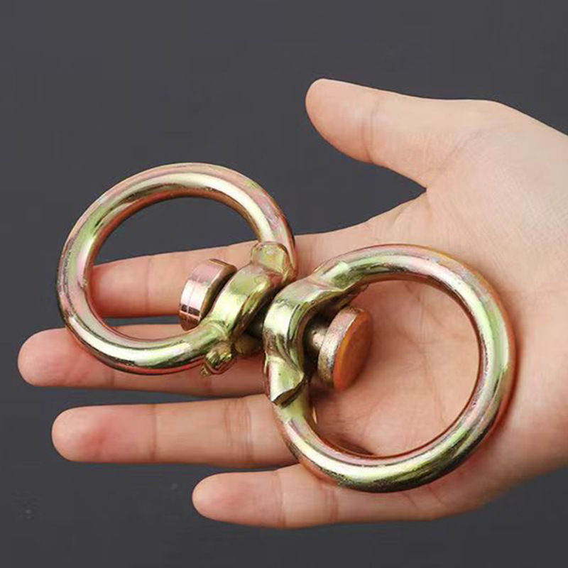 萬向起重環批發 寵物用旋轉環加厚轉環登山扣蓬布圓圈小圈圈轉環