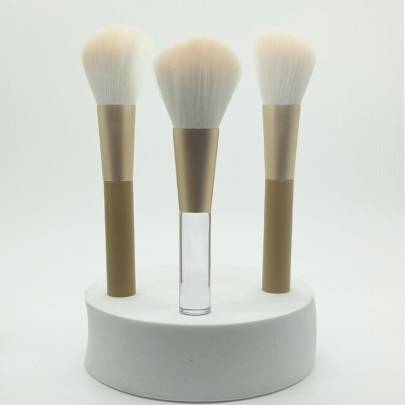 New Makeup Brush, Short Contour Brush, Single Blush Brush, Matte Brush Filament, Easy to Color and Does Not Shed Hair, Factory Ready Stock