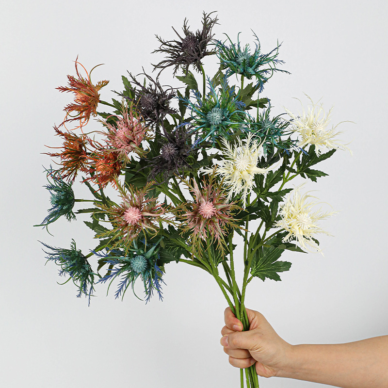 Simulated 3-Pronged Wild Celery European-Style Simulated Plants Creative Art Flower Arrangement Materials Wedding Landscaping Fake Flowers Home Furnishings Simulated 3-Pronged Wild Celery European-Style Simulated Plants Creative Art Flower Arrangement Materials Wedding Landscaping Fake Flowers Home Furnishings
