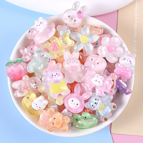 Cream cartoon accessories