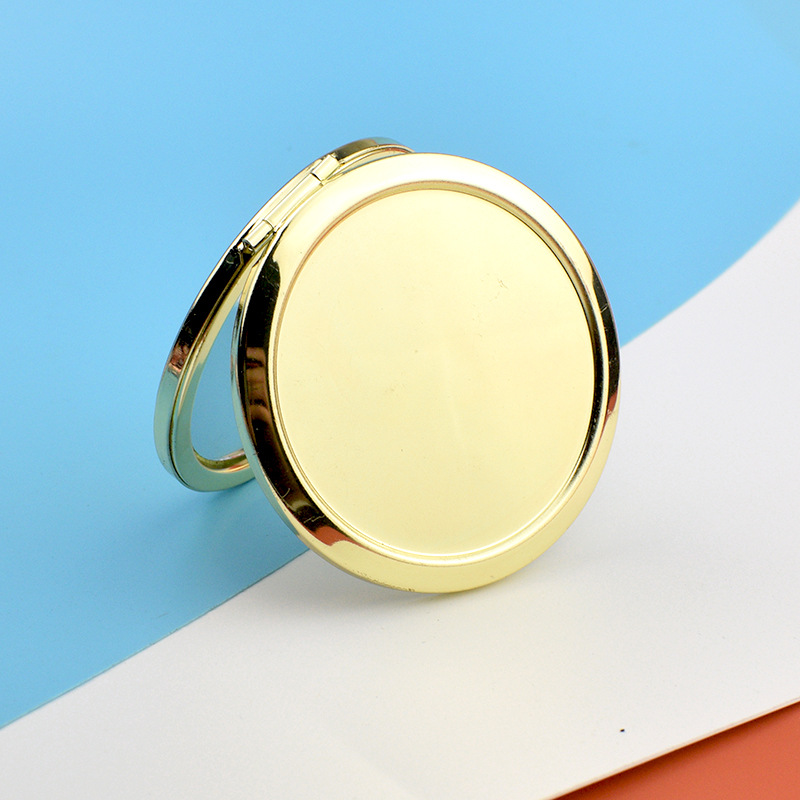 70g Weight Mirror Makeup Tools Types 1 Piece Quantity Metal Material Solid Color Pattern Casual, Elegant, Lady Style Casual Elegant Lady Solid Color Metal Mirror 1 Piece 无