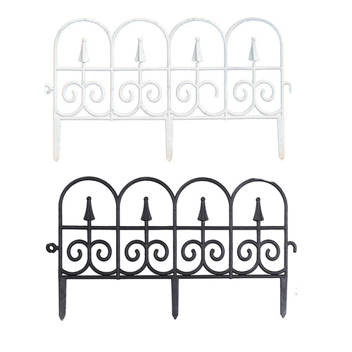 Universal European style plastic fence sheet garden outdoor pastoral fence wedding decoration fence fence export quality