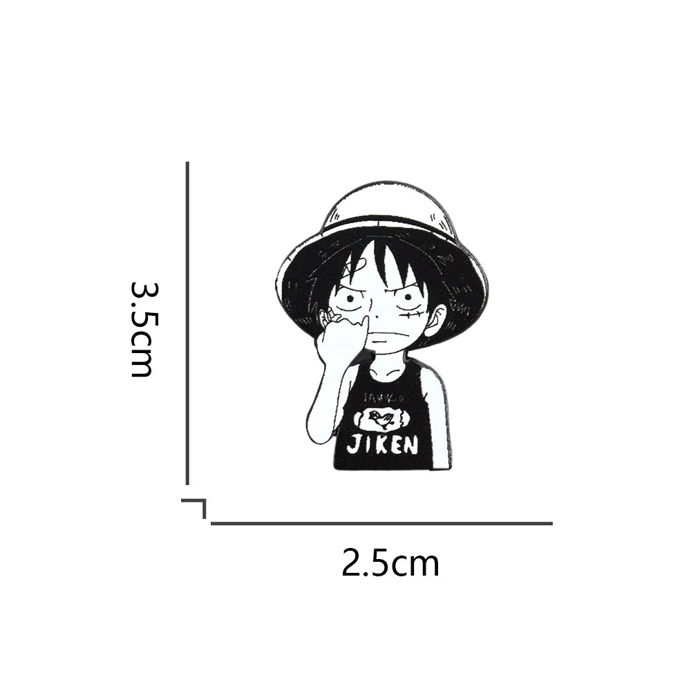 2026 New One Piece Series Brooches, Enamel Pins, and Collectible Badges from the Anime Series