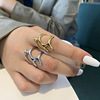 Fashionable metal ring, European style