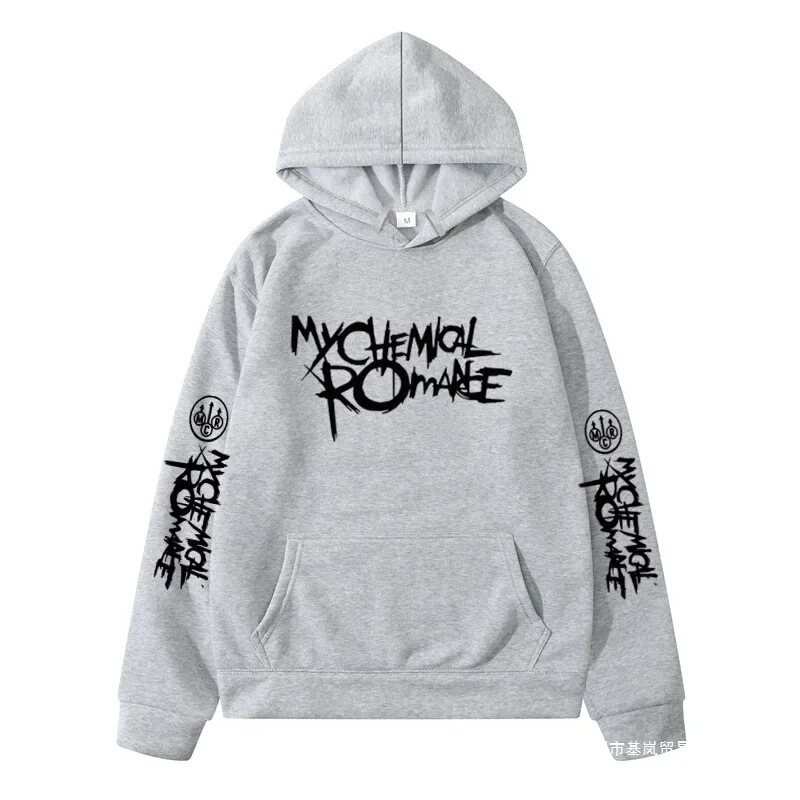 Procurement Products Adult Men's Casual Sweatshirt, My Chemical Romance Band (Mcr) Print, Autumn