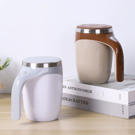 Трансграничная зарядка USB автоматическая чашка для смешивания электрическая кофейная чашка ленивая чистая красная Магнитная электрическая чашка для молока