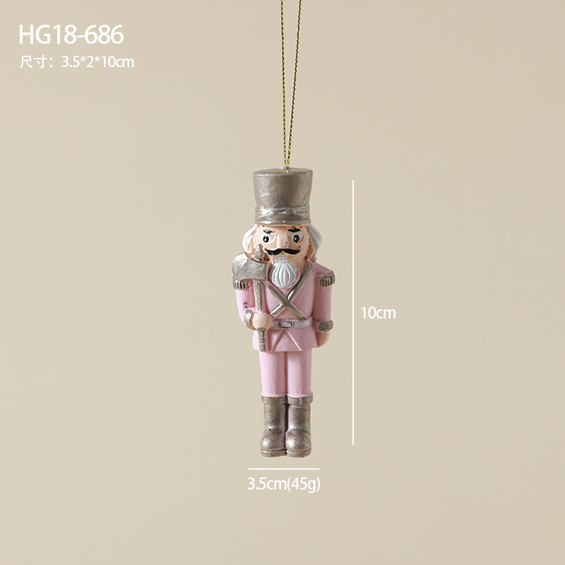 Lote transfronterizo adornos de caja de nuez adornos navideños adornos de árbol de Navidad adornos de mesa accesorios de decoración de escena