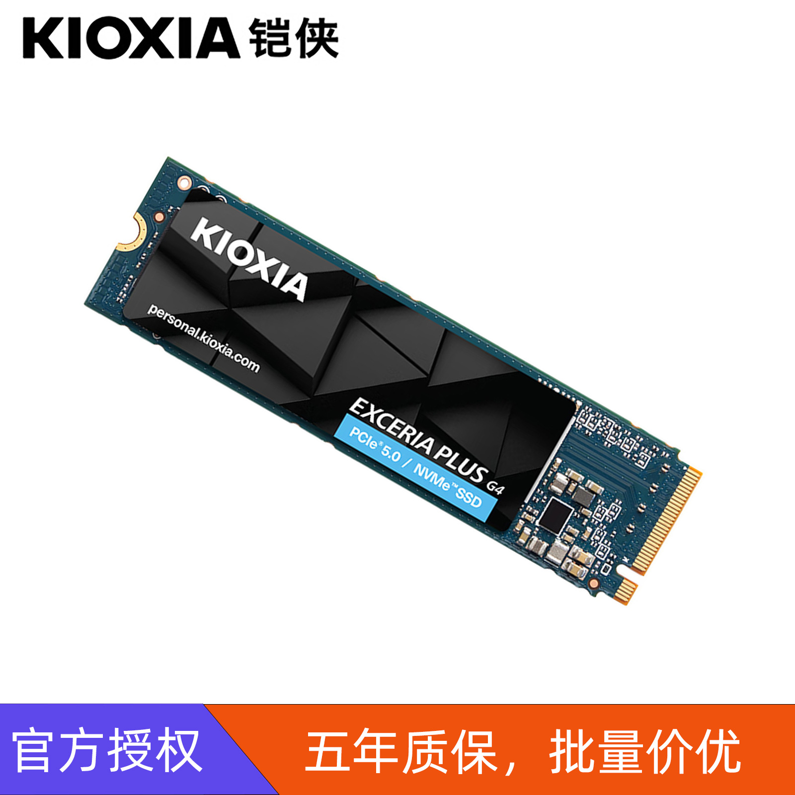 Kioxia Vd10 1t 2t High-Speed Nvme Protocol Pcie5.0 Solid State Drive M.2 2280 Computer Ssd