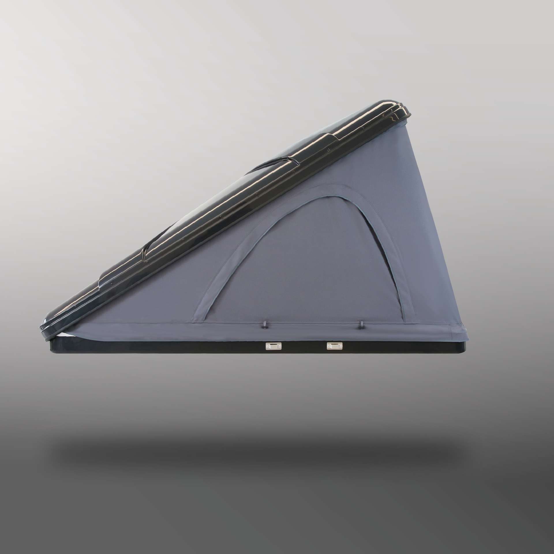 Cross-Border Abs Composite Triangular Tent Outdoor Camping Quick-Opening Folding Tent Suv Car Roof Tent