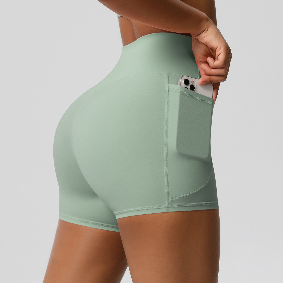 Classic Style Sport Style Solid Color Nylon Spandex Active Bottoms Leggings Sweatpants display picture 52