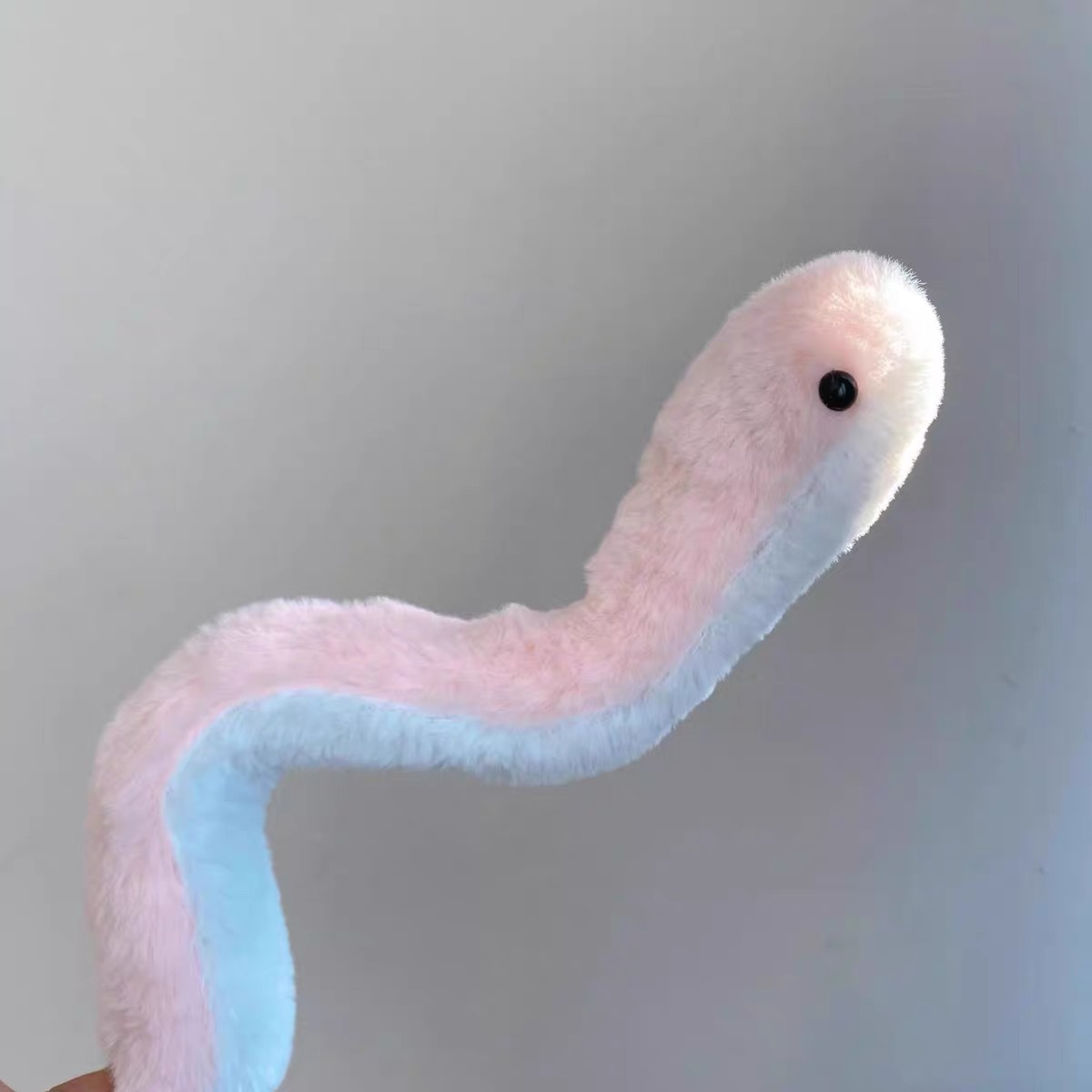 (2개) 구불 구불 한 귀여운 작은 뱀 인형 어린이 봉제 장난감 녹색 뱀 인형 소파 거실 장식 뱀 마스코트의 해