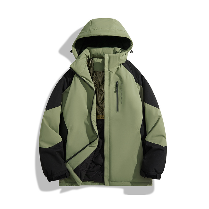 Chaqueta Acolchada de Exterior para Hombre de Poliéster, Térmica para Invierno image 9