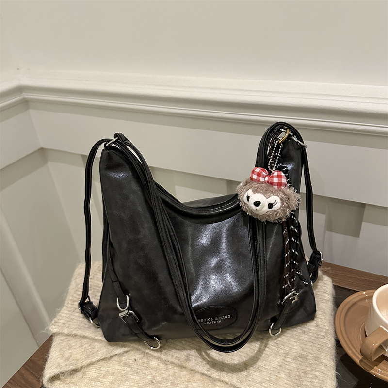 2024, nueva mochila de transporte de gran capacidad, retro versátil, mochila de hombro de mujer, mochila de alta calidad