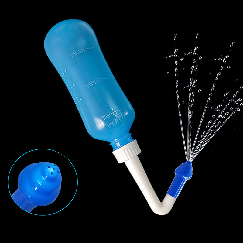 Xideshun 500ml Manual Nasal Washer Nasal Wash for Nose Physiological Saline Sea Kettle for Adults and Children