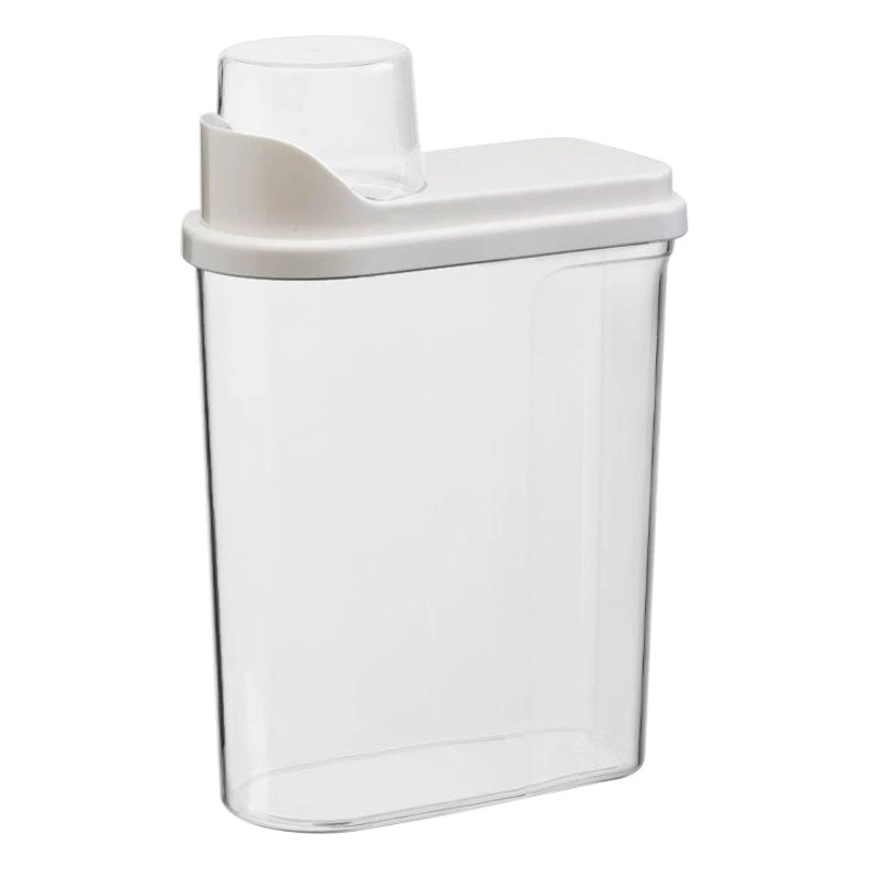 Высокопрозрачный двухслойный герметичный влагостойкий резервуар для закусок для домашних животных ведро для корма для собак ведро для корма для кошек 2,5 л около 2 кг