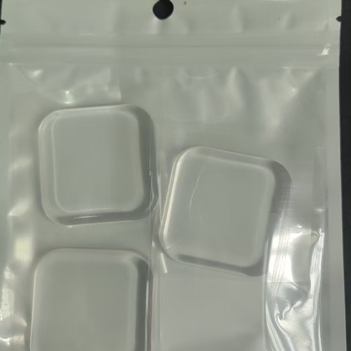 Nuevo adhesivo de silicona transparente y grueso para puerta de refrigerador, amortiguador de puerta de silicona, cojín anticolisión.