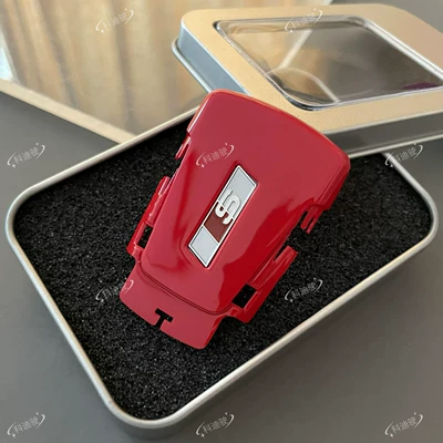 Rs S Key Piano Black – Car Keys - audi-b-model-s-piano-paint-rear-shell-red