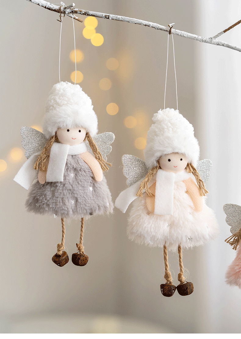 Christmas Sweet Doll Cloth Party Hanging Ornaments 1 Piece display picture 1