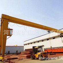 供應BMH型16T電動葫蘆半門式起重機16T-5/11/14/17M 河南礦山