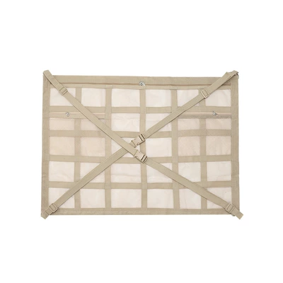 Car storage bag/box, Beige Car Roof Storage - beige-30-grid-three-pocket-cross-style-7050-common-to-four-hand-cars