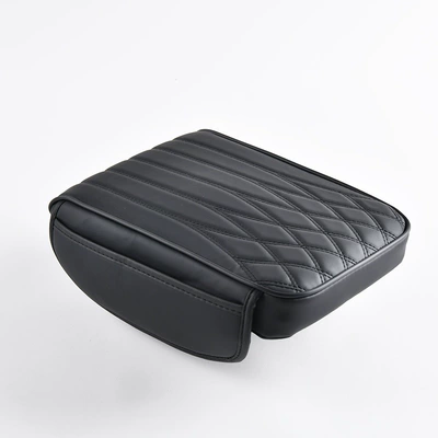Storage Pocket Elbow Central Heightening – Armrest box - diamond-style-pockets-on-both-sides-small-size-black