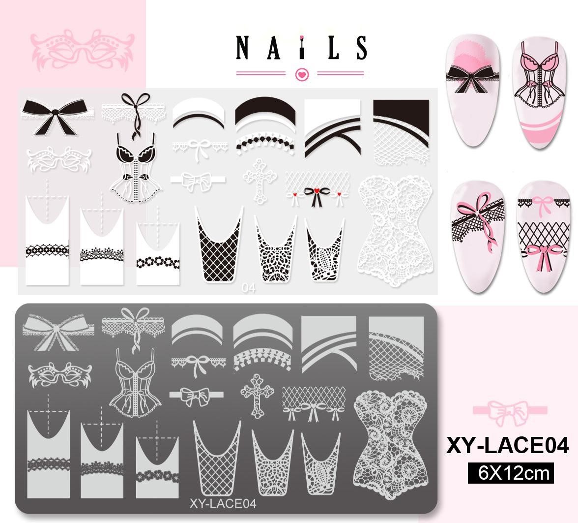 XY-LACE04 de placa de acero