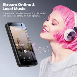 新款4寸全屏触摸wifii安卓mp3/4/5/6上网在线QQ音乐电影可装APP