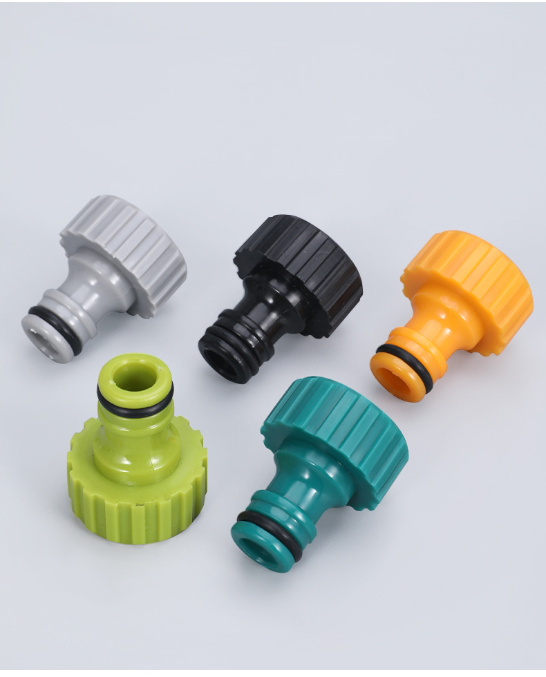 Transfronterizo tonelada barril accesorios conector IBC tonelada barril de latón boquilla de agua 1/2 pulgadas pezón grifo conector 3/4 grifo de la aleación