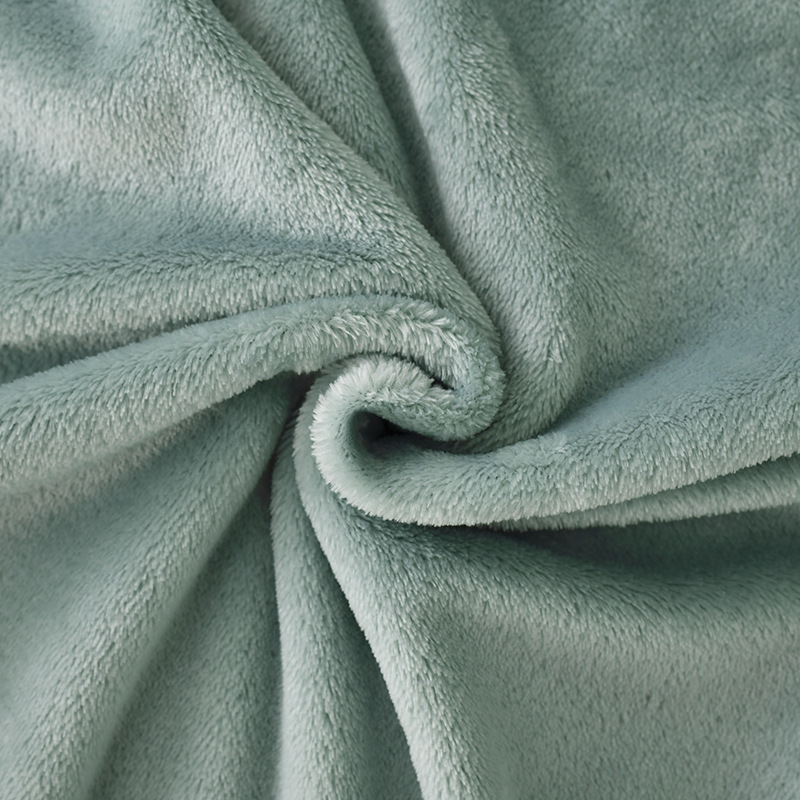 남극 클래스 A 두꺼운 피부 친화적 인 다기능 담요 산호 양털 사무실 낮잠 담요 사계절 양면 담요