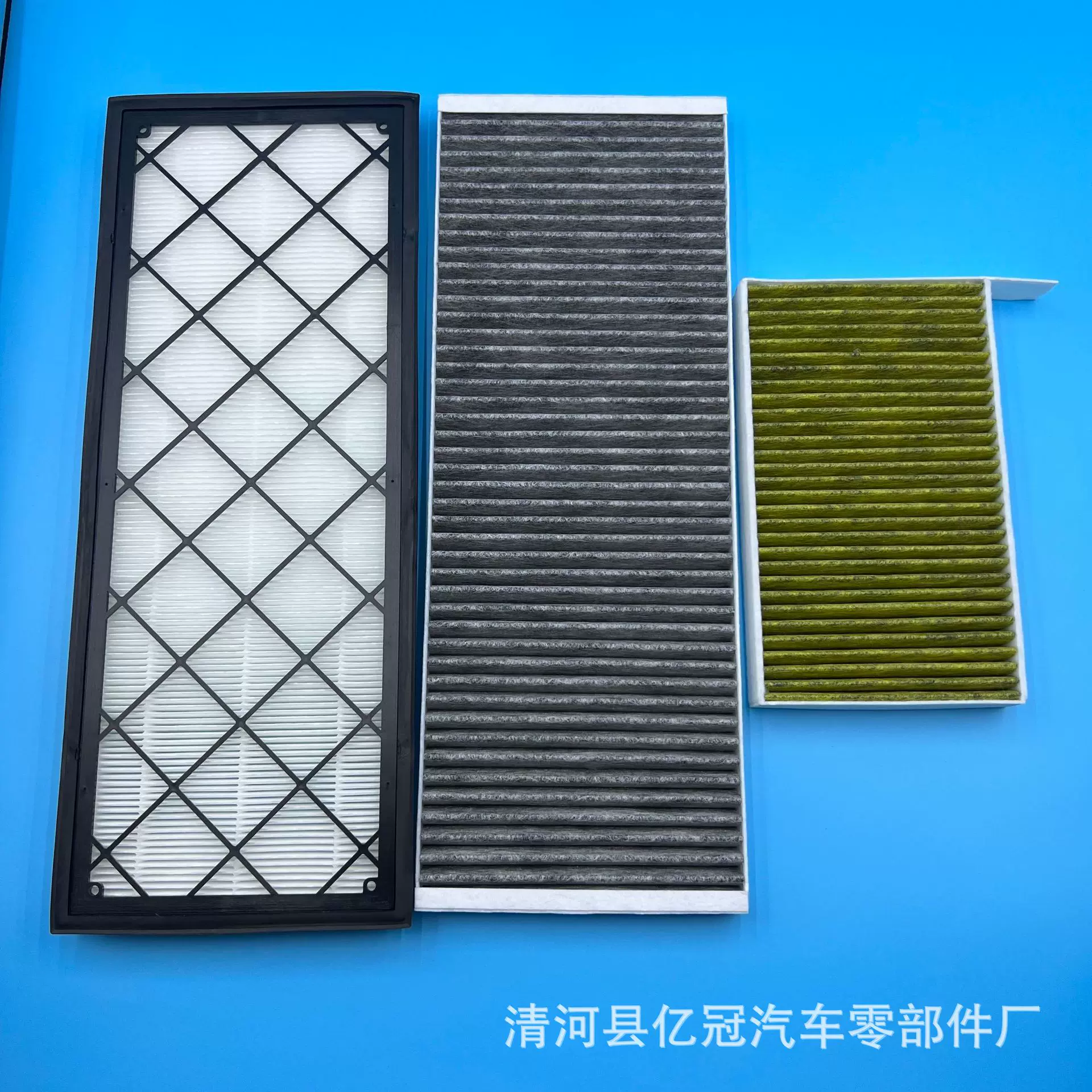 适用于特斯拉modelY内外置滤清器套装model3活性炭空调滤芯冷气格