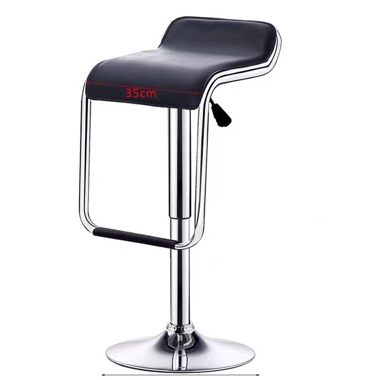 Taburete Alto para Bar y Recepción, con Respaldo, para Hogar y Comercio image 5