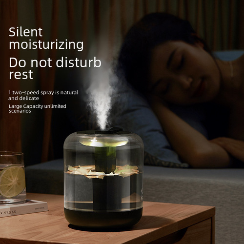 New Cross-border Flower and Fruit Large Capacity 1L Aroma Diffuser Humidifier for Home Office Humidifier Home Essential Oil Spray Aroma Machine