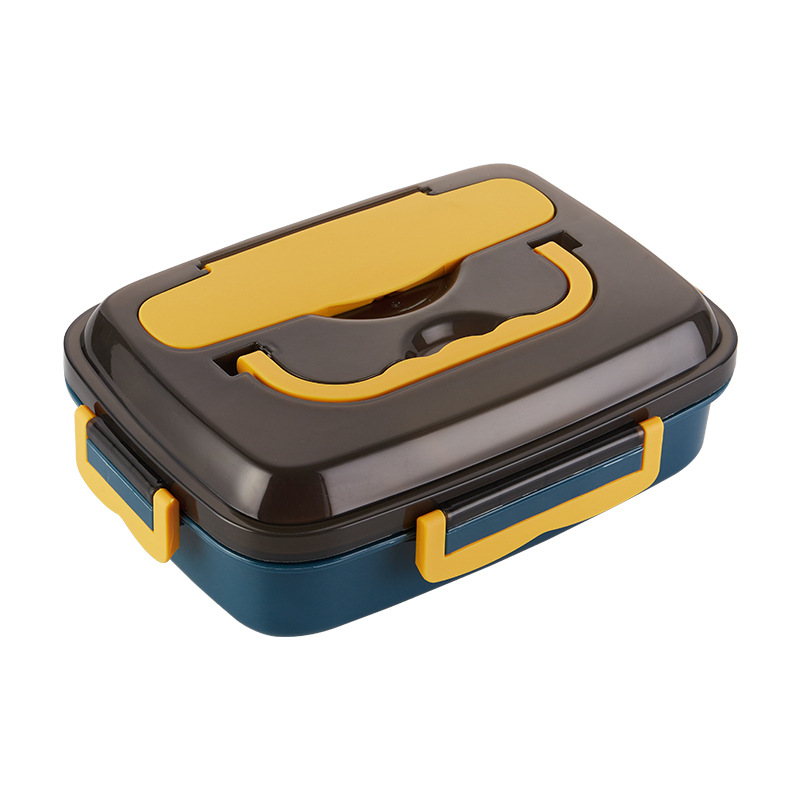 304 caja de almuerzo de acero inoxidable caja de almuerzo aislado estudiante cantina compartimento portátil separado Oficina trabajador lonchera traje