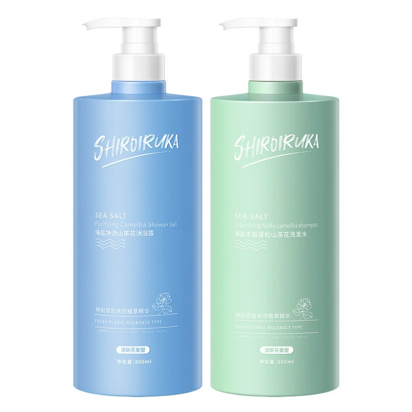 White Dolphin Морская соль Камелия шампунь гель для душа стойкий контроль аромата пушистая перхоть противосудное оптовая продажа с фабрики