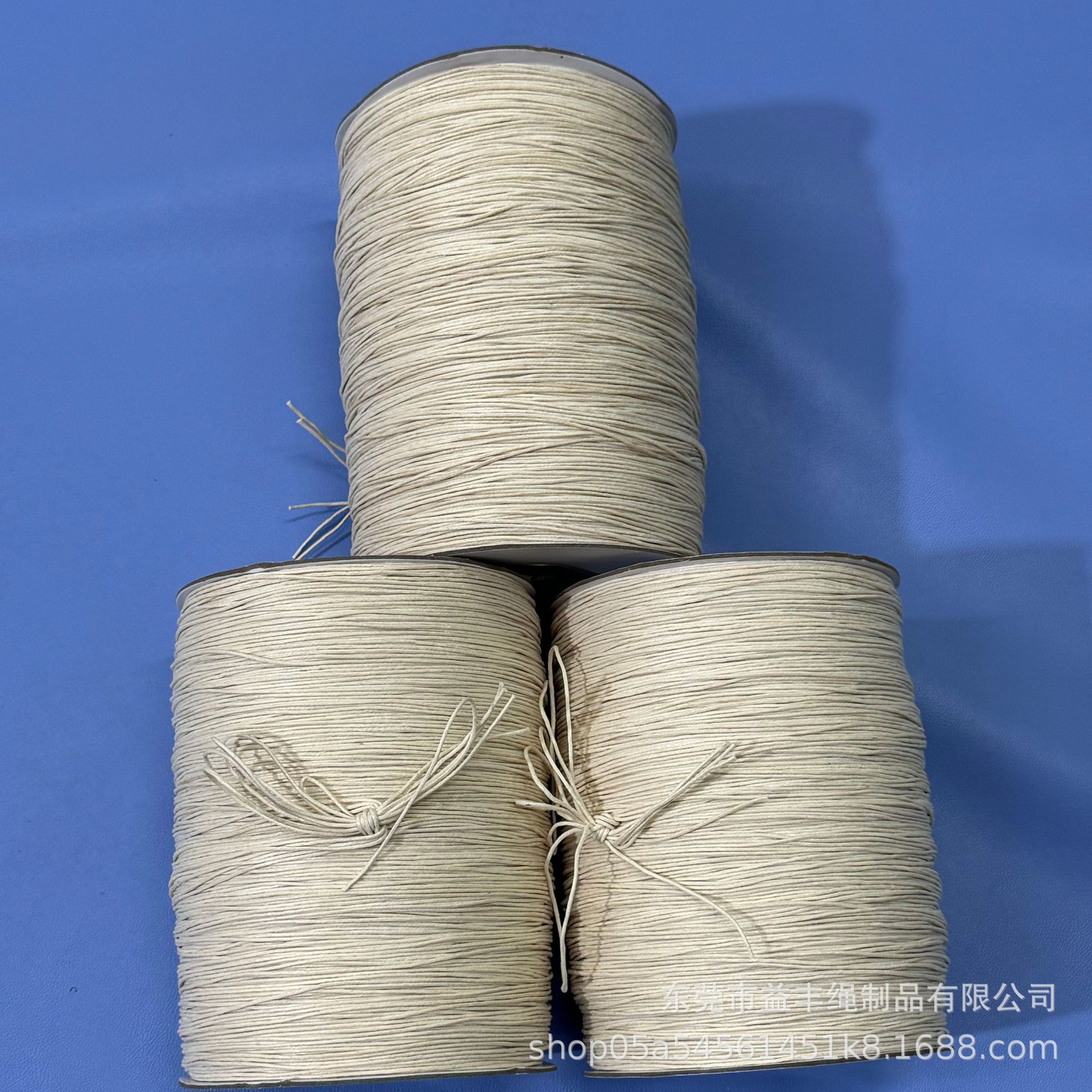 1.0mm环保本色蜡绳diy手链编织绳吊牌绳编织蜡绳