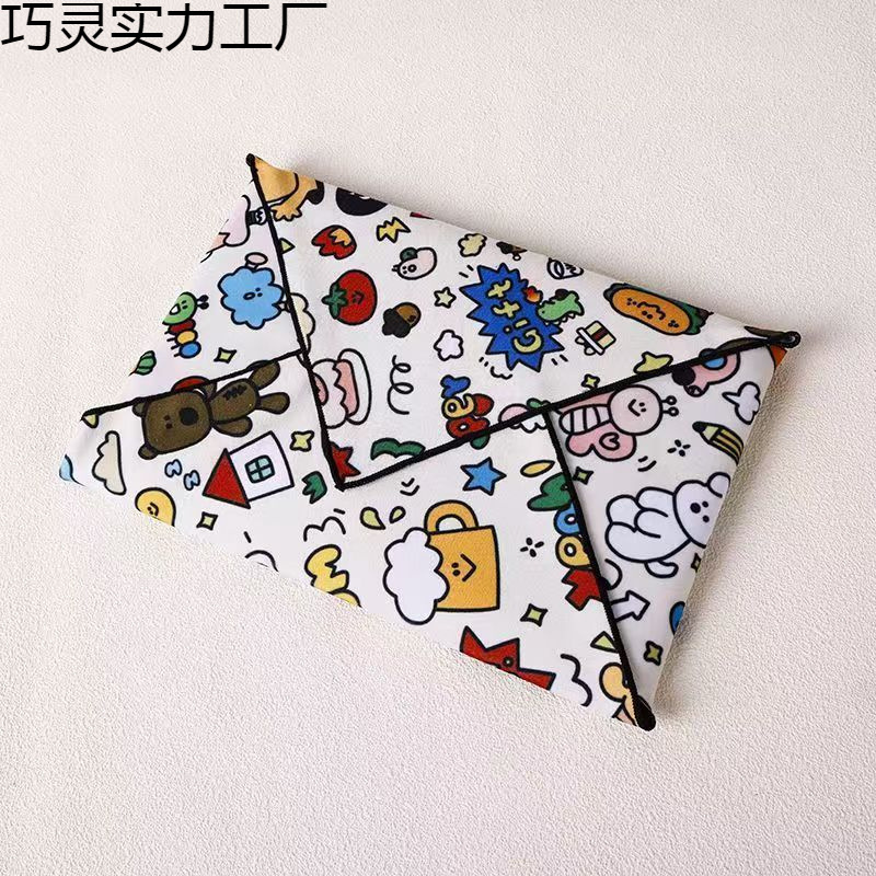 Foldable Cosmetic Bag Thickeneded 100% off Computer Notebook Protection Package Camera Magic Patch