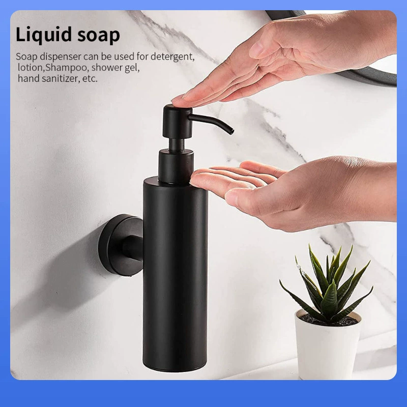 Soap stainless steel, shampoo, shower gel, box