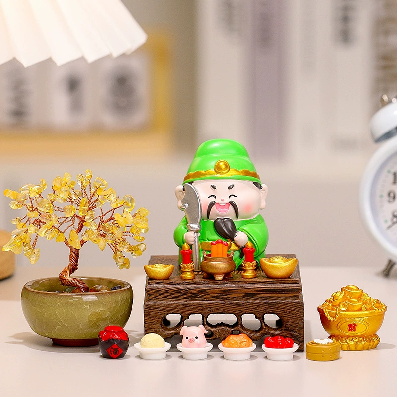 Креативные боги в китайском стиле благослови бога богатства